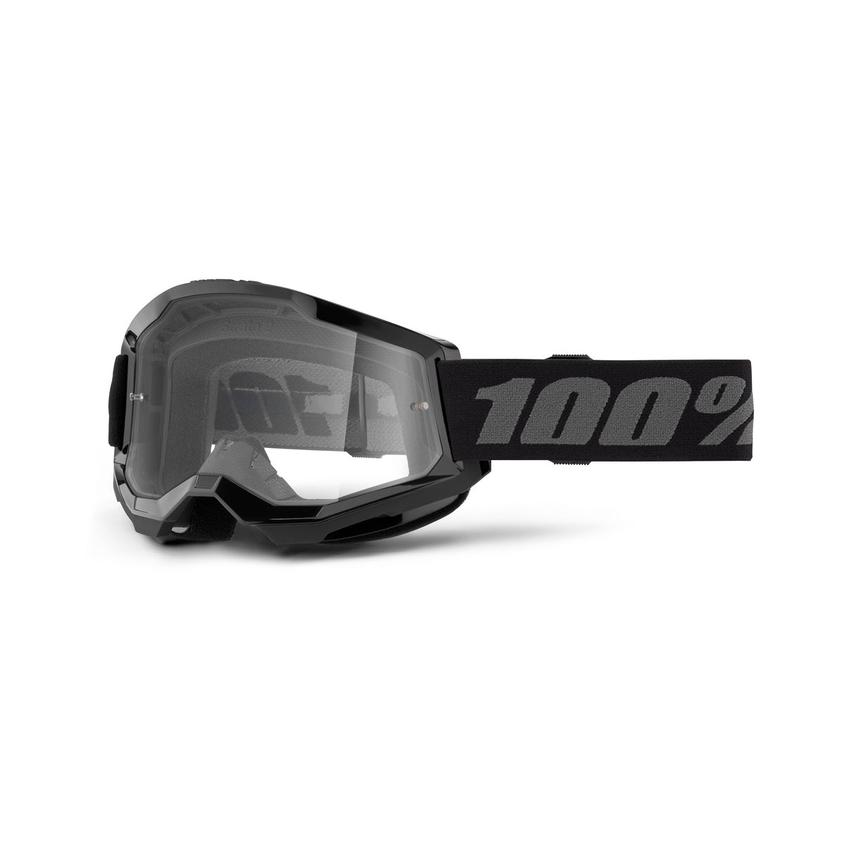 Goggles para niño 100% Strata 2 Junior Black - Mica Transparente